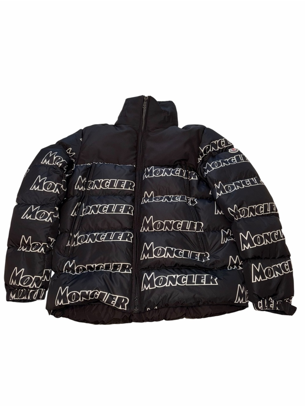 Moncler mens 2XL (5) black puffer jacket